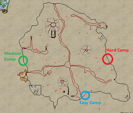 Skyfire Mountains Meat Farming Location